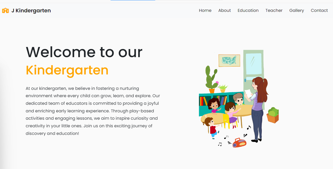 J Kindergarten Project